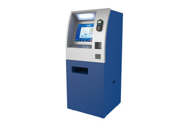 Kapalı Dokunmatik Ekran Makinesi POS Terminalli Otomatik Nakit / Banknot Ödeme Köşkü
