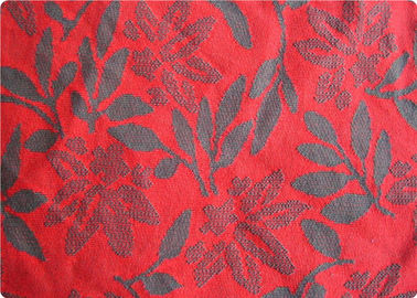 Hafif Kırmızı Jakarlı Elbise Kumaş Konfeksiyon Kumaş The Yard