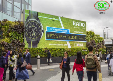 Şehir plaza için Özelleştirilmiş Büyük Dış Mekan Kiralama LED Ekran Reklam