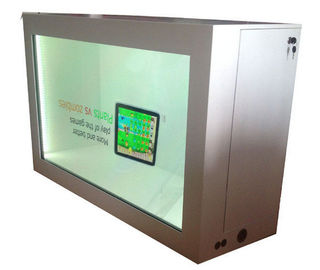 HD Kapalı 3G şeffaf LCD panel Pencere Sergisi için Geniş görüş meleği