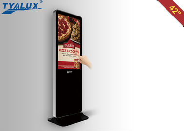 Ağ LCD Reklam Player 42 Dijital Tabela Dokunmatik Ekran 400cd / m2 Parlaklık