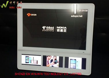 Asansör Reklam Ekranında Dört Ekranlı WIFI Network Dijital Tabela