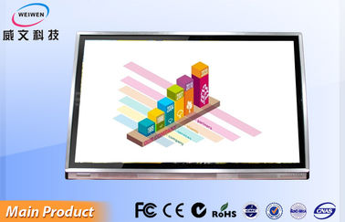 Hızlı Yanıt Tabanlı Ayakta LCD Dokunmatik Ekran Monitör Dijital Tabela Kiosk HDMI / DVI / VGA