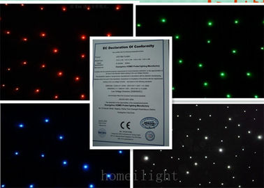 RGBW Christamas LED Parlak Kumaşlı Yıldız Kumaş, Esnek LED Ekran