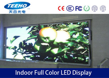 Kiralama tam renkli kapalı reklam LED ekran ekran 1R1G1B P7.62, 1000Hz
