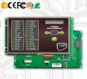 Akıllı Sürücü Kartı ve Denetleyicisi ile 4.3 inç HMI Dokunmatik Ekran TFT LCD