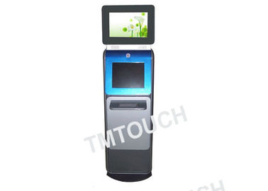 Havalimanı Giriş-Çıkış için Çift Ekranlı IR Dokunmatik Ekran LCD Wayfinding Kiosk