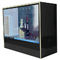 Müze 21.5 &quot;Bağımsız HD Şeffaf LCD Ekran Kutusu / Dokunmatik Ekran Kiosk