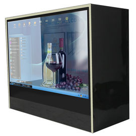 Müze 21.5 "Bağımsız HD Şeffaf LCD Ekran Kutusu / Dokunmatik Ekran Kiosk