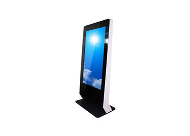 55 inç Kapalı Kablosuz Yerde Sabit LCD Dijital Çalar / Reklam Monitörü Full HD