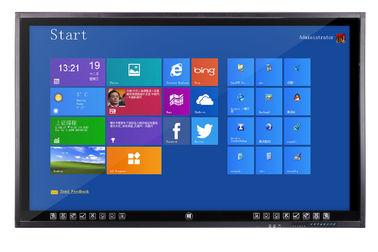 Anaokulu / Okul İnteraktif Hepsi Birlikte PC Dokunmatik Toz Dayanıklı 65inç Duvar Tipi