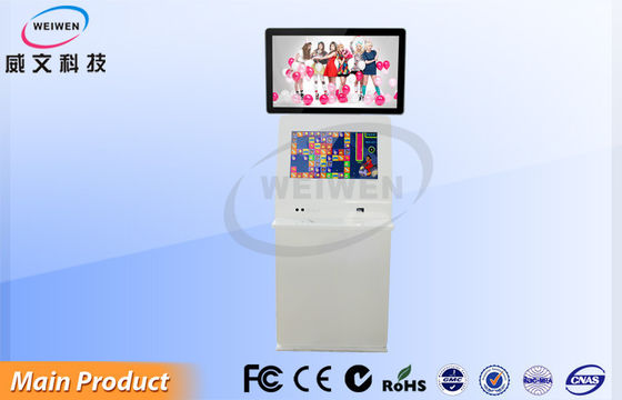 Ticari Reklam Ekranları için 32 İnç Stand Alone Kablosuz LCD Dijital Tabela Köşk