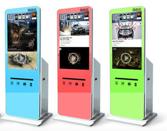Ücretsiz Daimi Self Servis Fotoğraf Kiosk / Dijital Tabela Kiosk Suya Dayanıklı