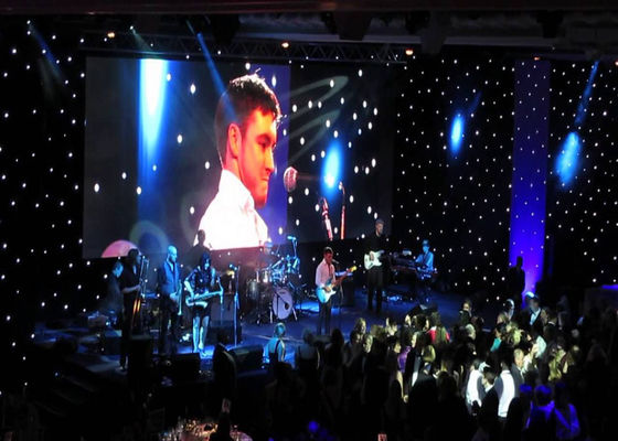 HD P4 Büyük LED Ekranlar Müzik Festivali için Esnek LED Ekran