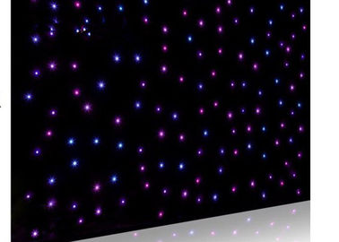 RGBW Christamas LED Parlak Kumaşlı Yıldız Kumaş, Esnek LED Ekran