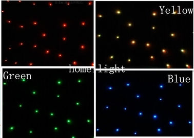 RGBW Christamas LED Parlak Kumaşlı Yıldız Kumaş, Esnek LED Ekran