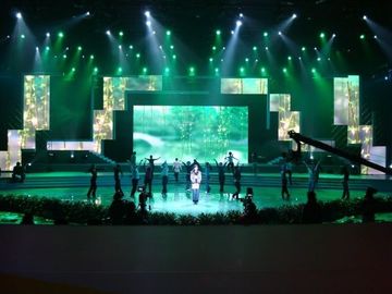 Sahne Alanı İçin P10mm Kapalı Mobil Kiralama LED Gösterge Panosu