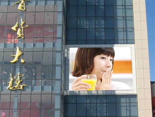 P10 Büyük elektronik açık Led reklam görüntülemek 160 mm * 160 mm