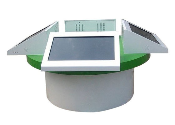 19 &quot;LCD Masaüstü Etkileşimli Hepsi Bir Mali Hizmet Tezgahı İçindedir.