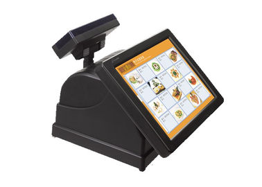 Cafe Bar için 15 inç interaktif POS Terminalleri TFT LCD Rezistif Dokunmatik Ekran