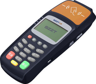 Kablosuz El Tipi POS Terminali, Barkod Tarama İle POS Ödeme Terminali